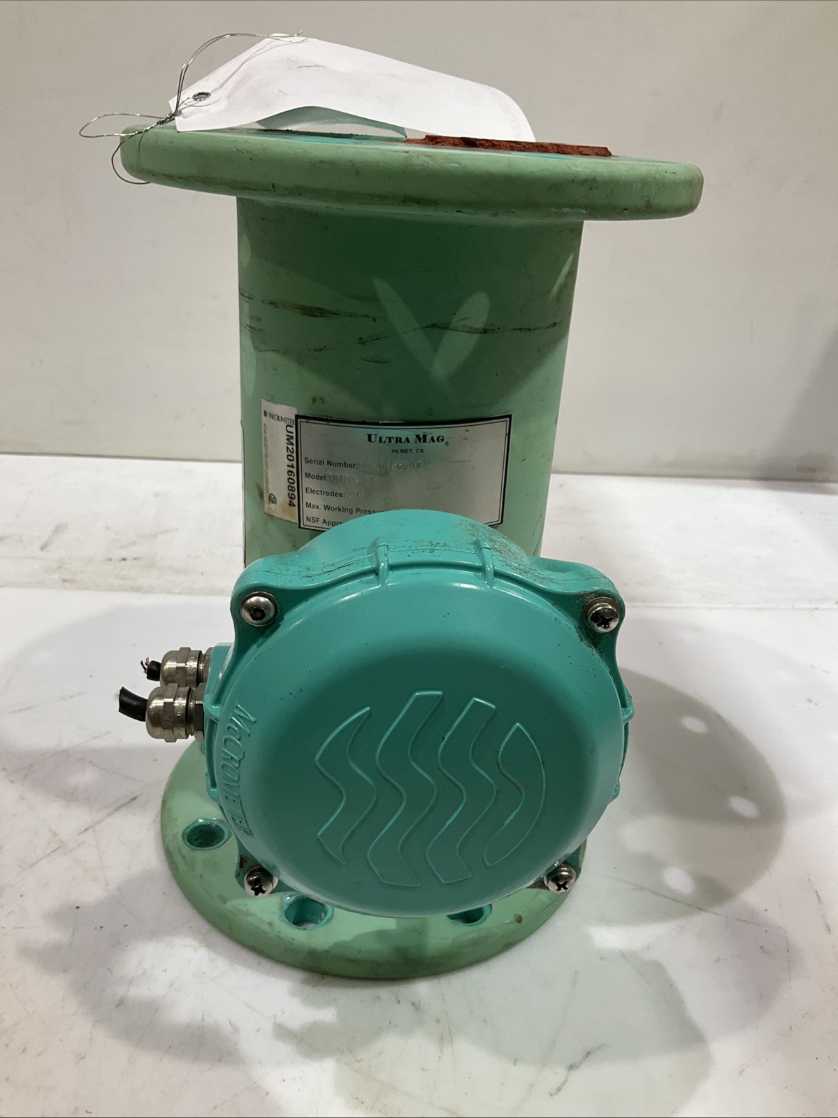 MCCROMETER UM06-04  UM20160894  ULTRA MAG  ELECTROMAGNETIC FLOWMETER  K2M